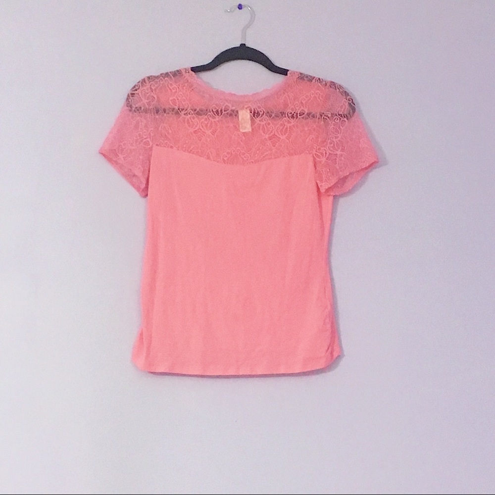Pink Lace top